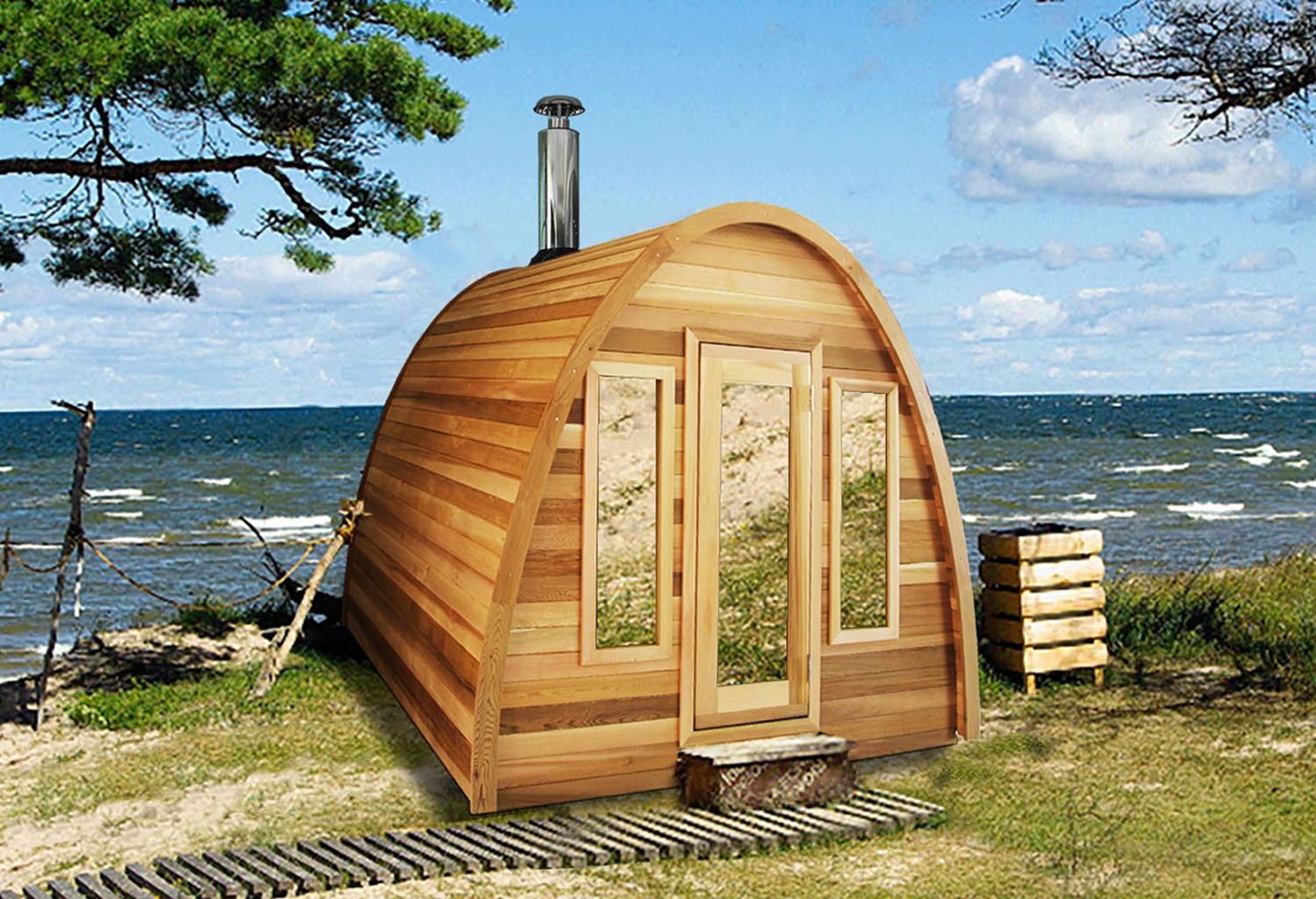 |Sauna extérieur en forme d'igloo AG-001A|