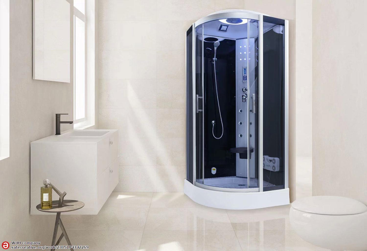 ' Cabine de douche hydromassage Luxury ARIA