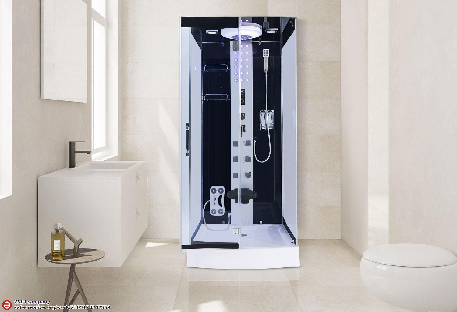 ' Cabine de douche hydromassage Luxury LUNA