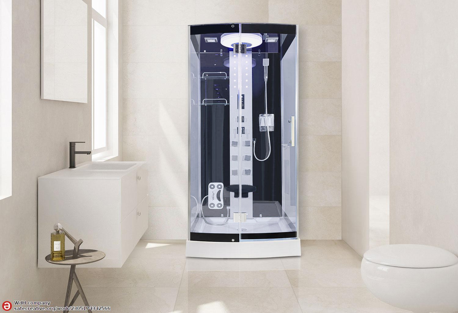 ' Cabine de douche hydromassage Luxury LUNA