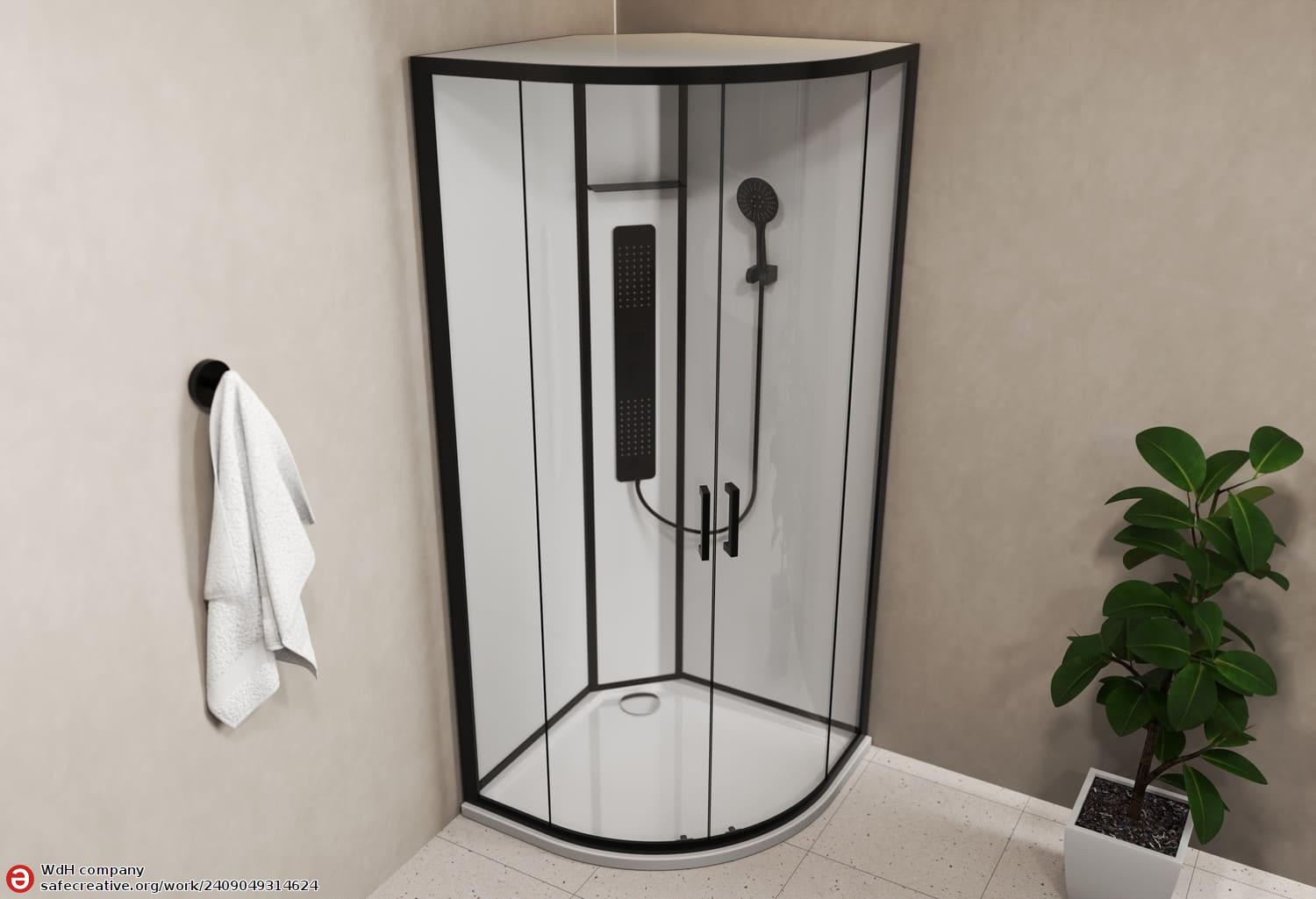 ' Cabine de douche hydromassage Luxury CORA