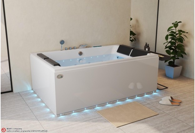 Baignoire balnéo jacuzzi MAKRI