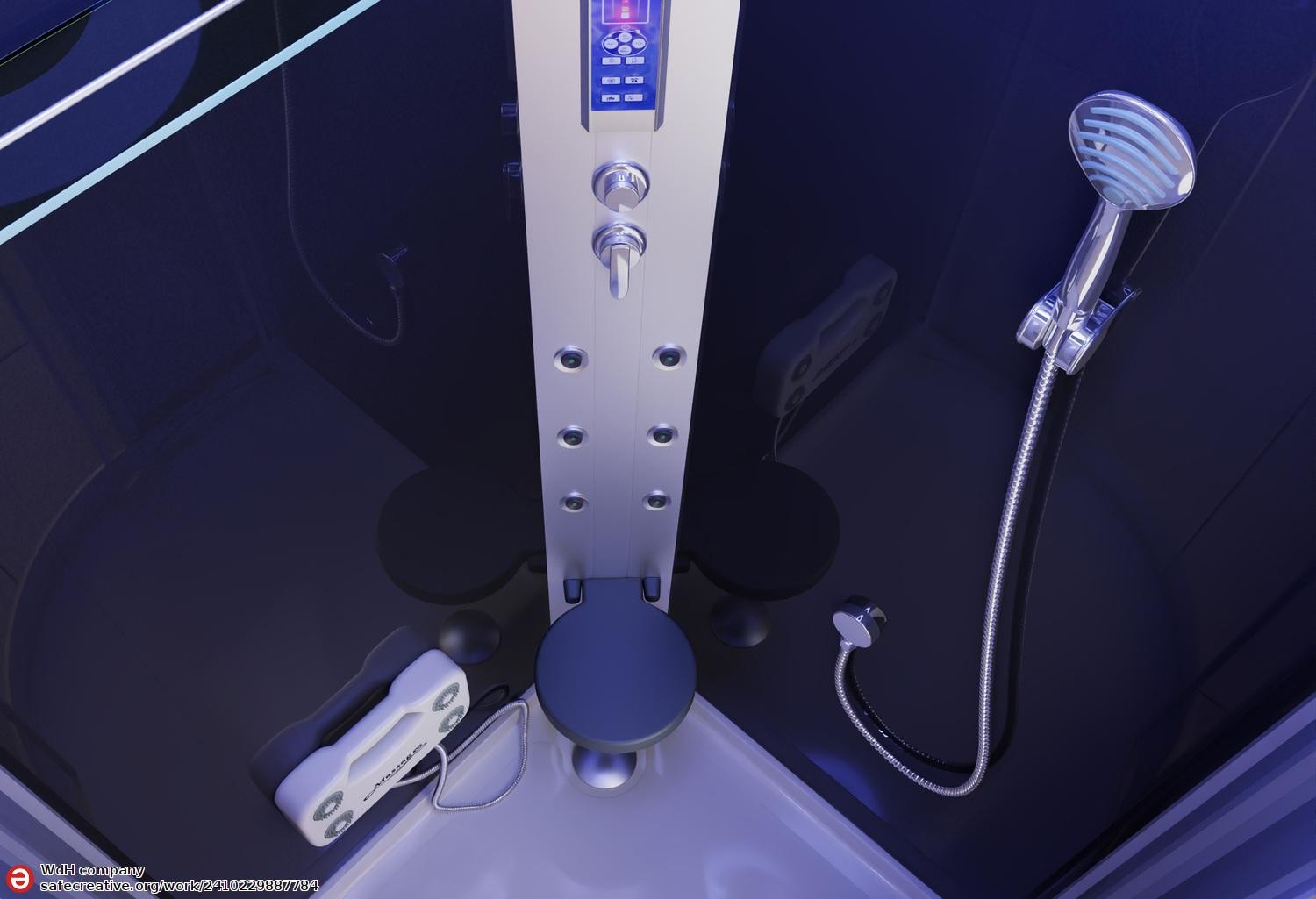 Cabine de douche hydromassage Luxury ARIA