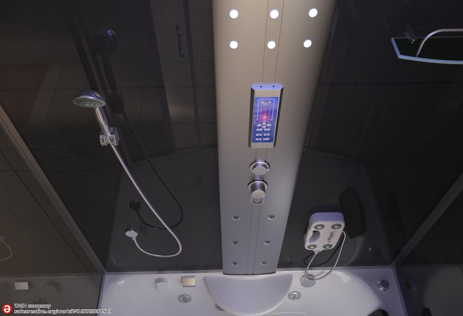 Cabine de douche hydromassage Luxury MAYA