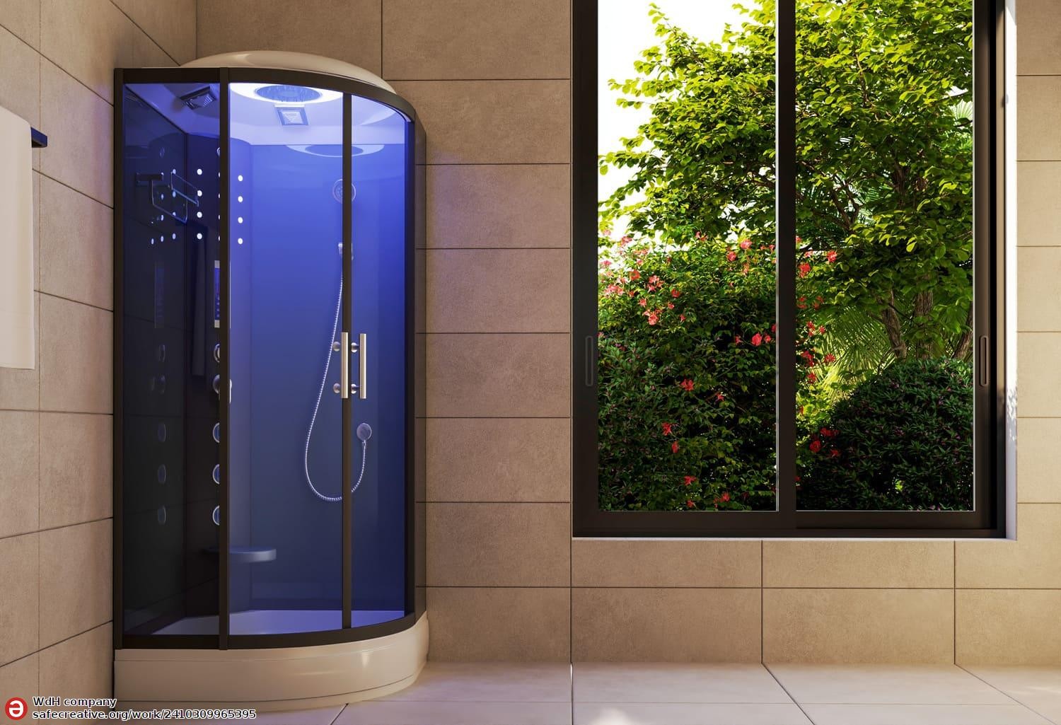 Cabine de douche hydromassage Luxury JADE