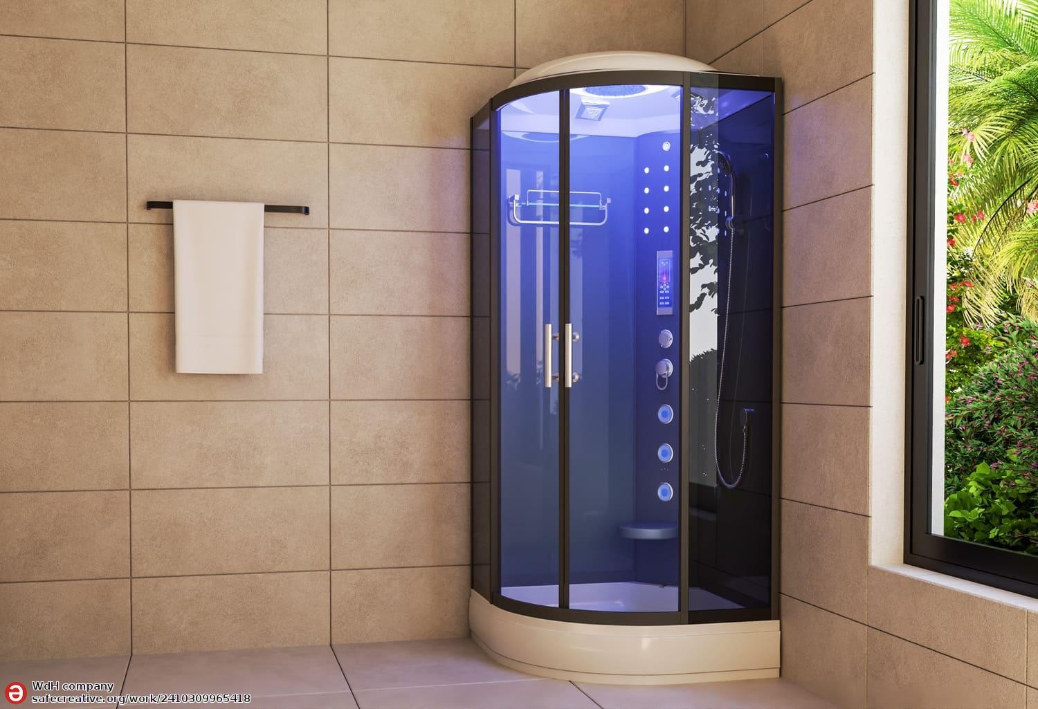 Cabine de douche hydromassage Luxury JADE