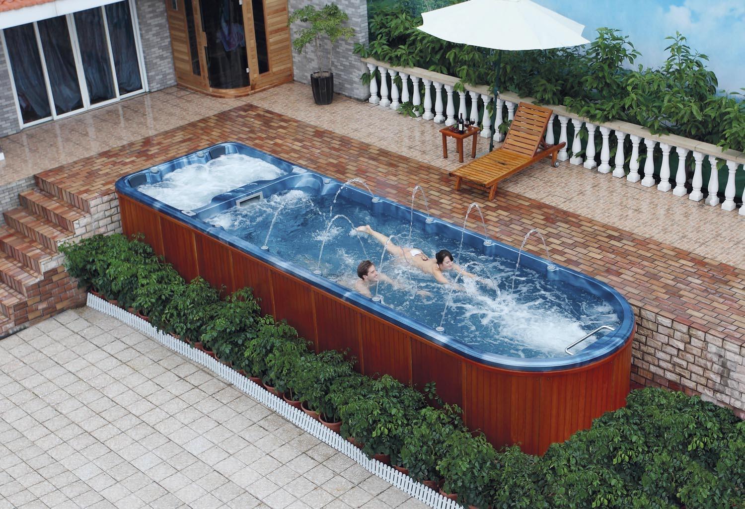 Piscine spa de nage AT-006