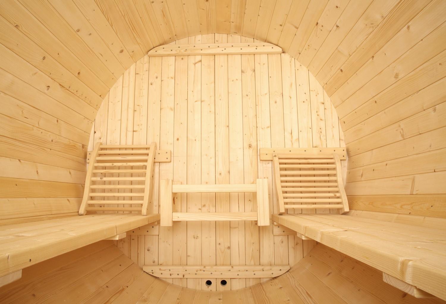 |Sauna extérieur en forme de tonneau AF-001B|