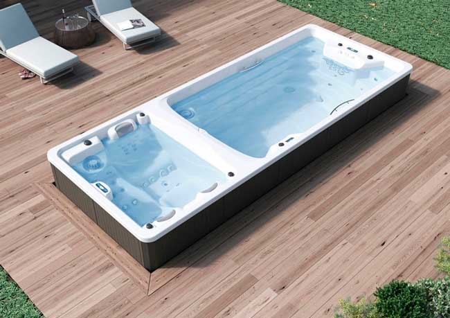 Terrasse ou jardin ? Où installer votre spa de nage